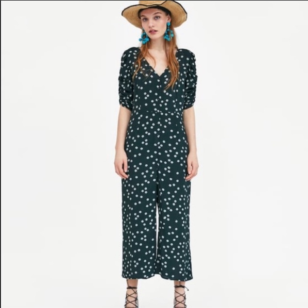 Zara Floral Jumpsuit